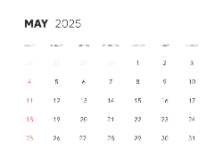 Desk calendar, spiral-bound with self stand (Design 9)