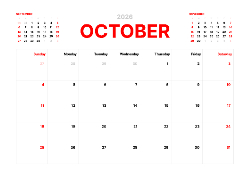 Desk calendar, spiral-bound with self stand (Design 10)