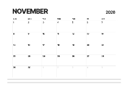Desk calendar, spiral-bound with self stand ( Design 11)