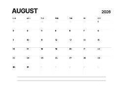 Desk calendar, spiral-bound with self stand (Design 13)