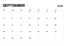 Desk calendar, spiral-bound with self stand (Design 15)