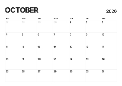 Desk calendar, spiral-bound with self stand (Design 15)