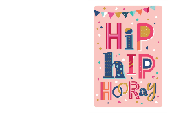 Birthday Card 10 Back &amp; Front