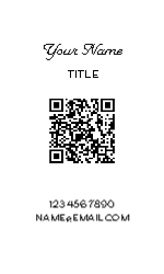 Business Card 8A Back