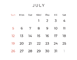 Nature Wall Calendar