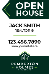 Pemberton Holmes A-Frame Sign 3