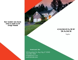 Banking Corporate Trifold Brochure