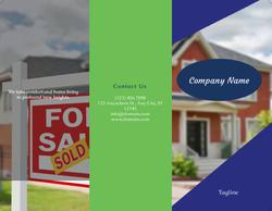 Real Estate Tri Fold Brochure