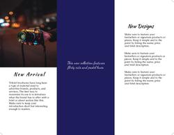 Online Store Marketing Tri-fold Brochure