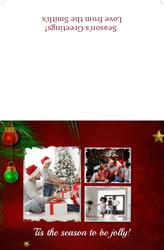 Christmas Card- 8.5x5.5 folded (Back&Front) - A8