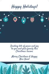 Christmas Card- 8.5x5.5 folded (Back&Front) - A5