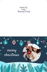 Christmas Card- 8.5x5.5 folded (Back&Front) - A5