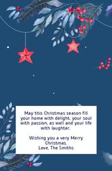 Christmas Card- 8.5x5.5 folded (Back&Front) - A31