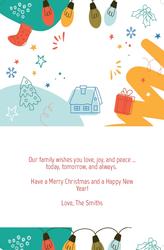 Christmas Card- 8.5x5.5 folded (Back&Front) - A32