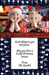 Christmas Card- 8.5x5.5 folded (Back&Front) - A6