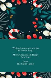 Christmas Card- 8.5x5.5 folded (Back&Front) - A25