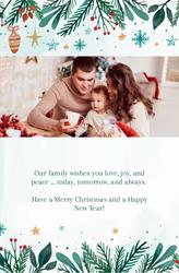 Christmas Card- 8.5x5.5 folded (Back&Front) - A2