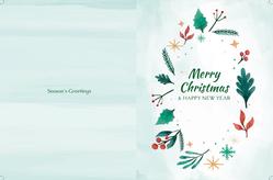 Christmas Card- 8.5x5.5 folded (Back&Front) - A35