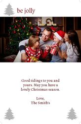 Christmas Card- 8.5x5.5 folded (Back&Front) - A9