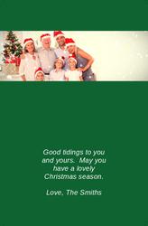 Christmas Card- 8.5x5.5 folded (Back&Front) - A30