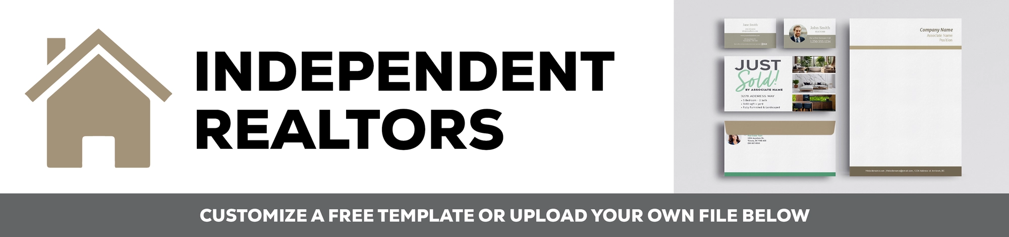 Independent Realtor Printing Banner