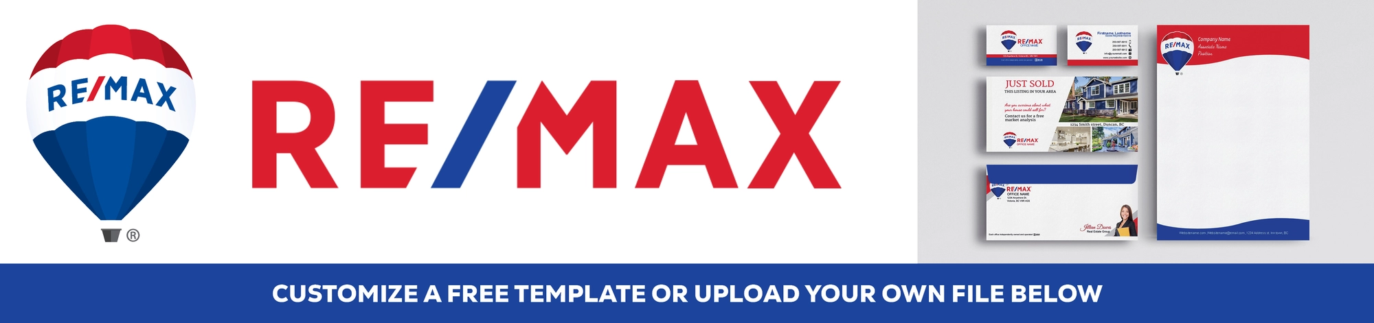 Remax Realty Printing Banner