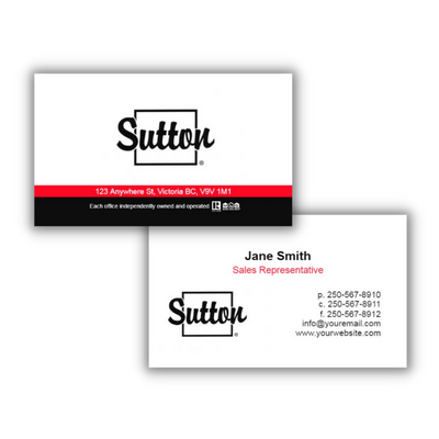 Sutton Standard Business Cards Printing