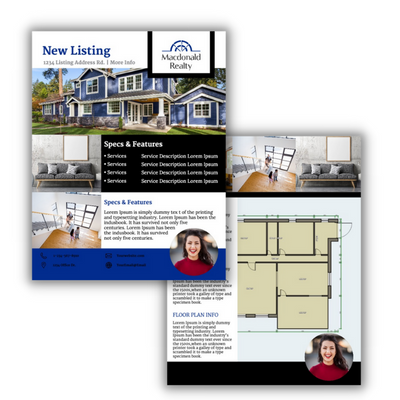 Macdonald Realty Property Flyers