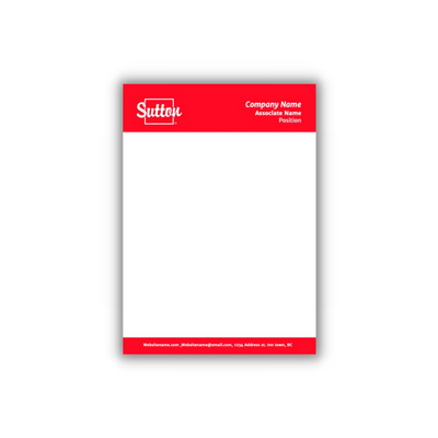 Sutton Letterhead Printing