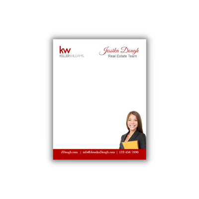 Keller Williams Notepads Keller Williams Notepad Printing graphic design