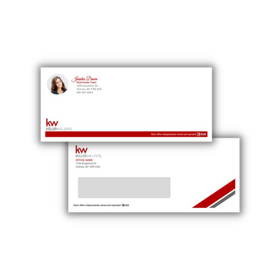 Keller Williams Envelopes graphic design