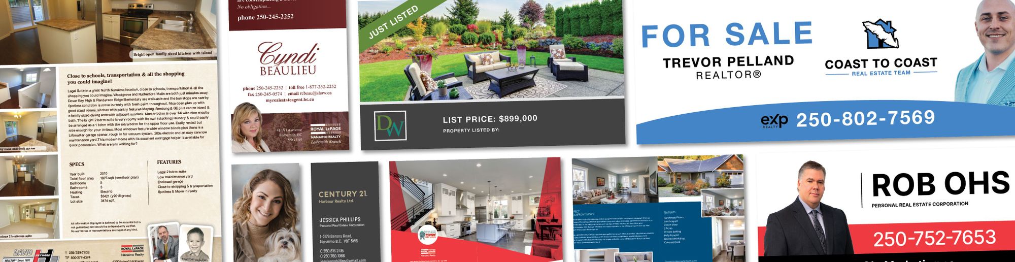 Listing Marketing Automated Listing Package graphic design
