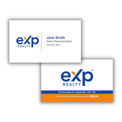 EXP Realty Standard Business Cards