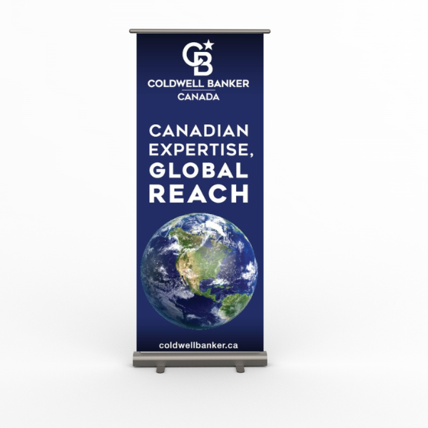 Coldwell Banker Retractable Banners graphic design