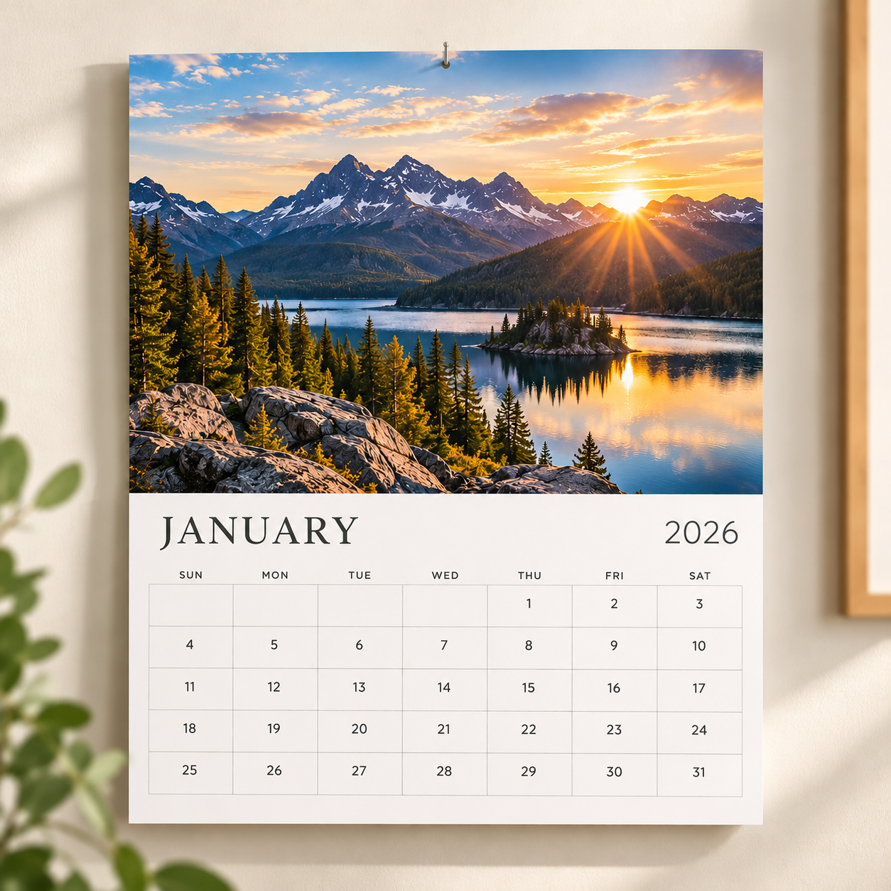 calendar graphic design