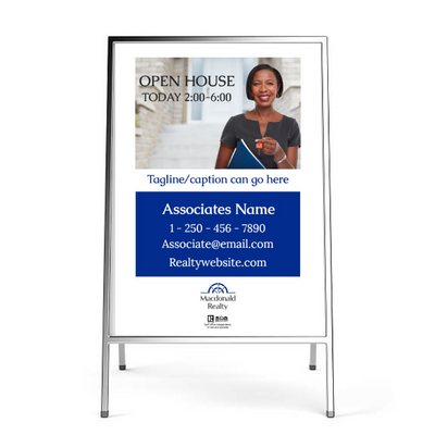 Macdonald Realty A-frame Sign
