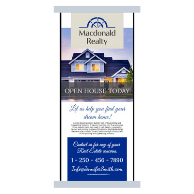 Macdonald Realty Retractable Banners