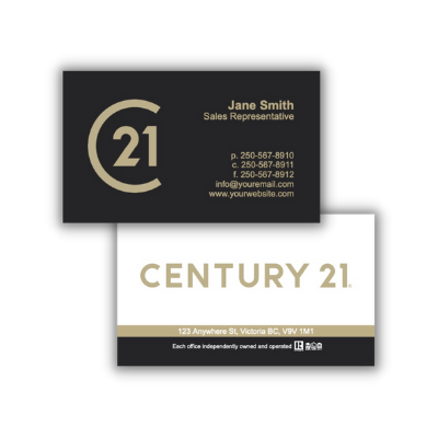 Century 21 Business Cards printing