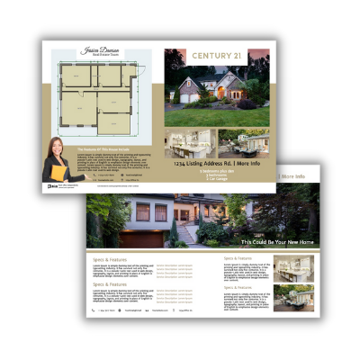 Century 21 Property Brochures printing