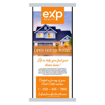EXP Retractable Banners EXP Retractable Banner graphic design