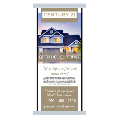 Century 21 Retractable Banners Century 21 Retractable Banners graphic design