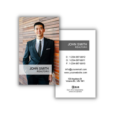Independent Realtor Standard Business Cards graphic design