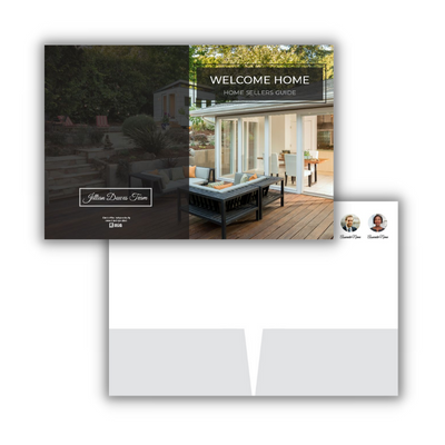 Real Estate Presentation Folder graphic design