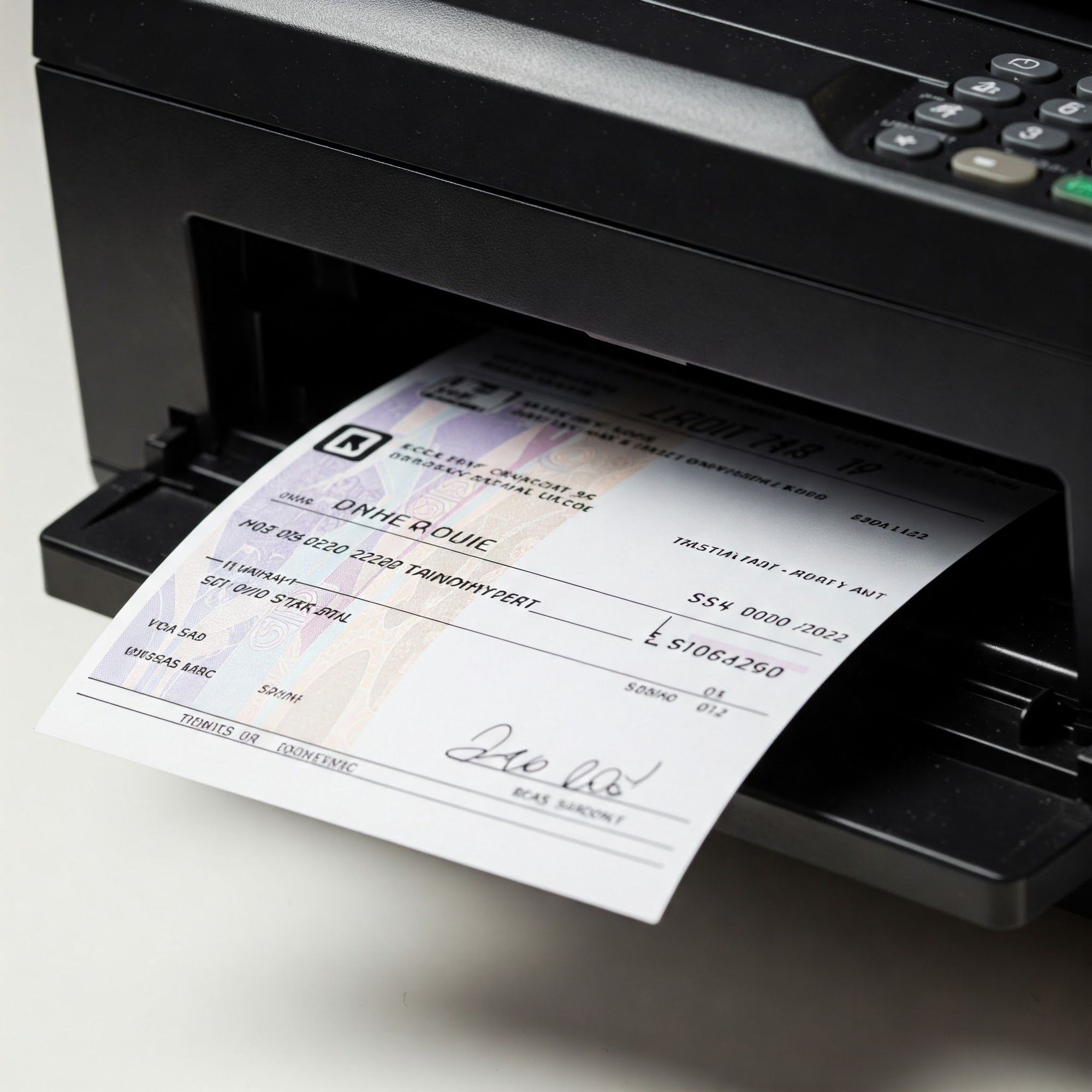 Laser Cheques
