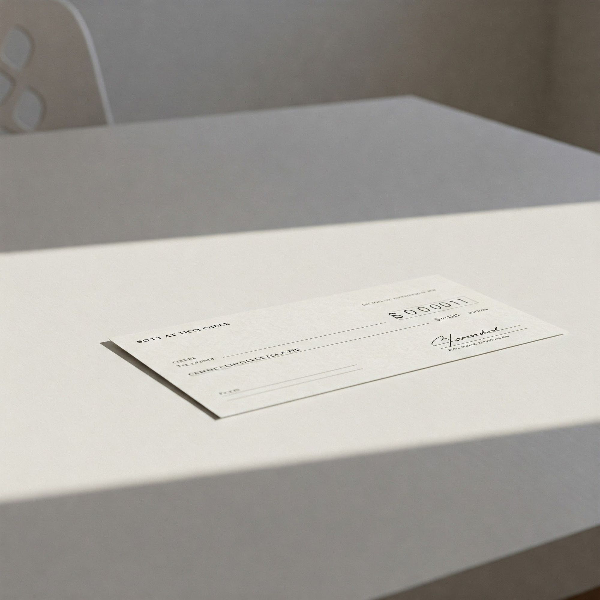 Laser Cheques
