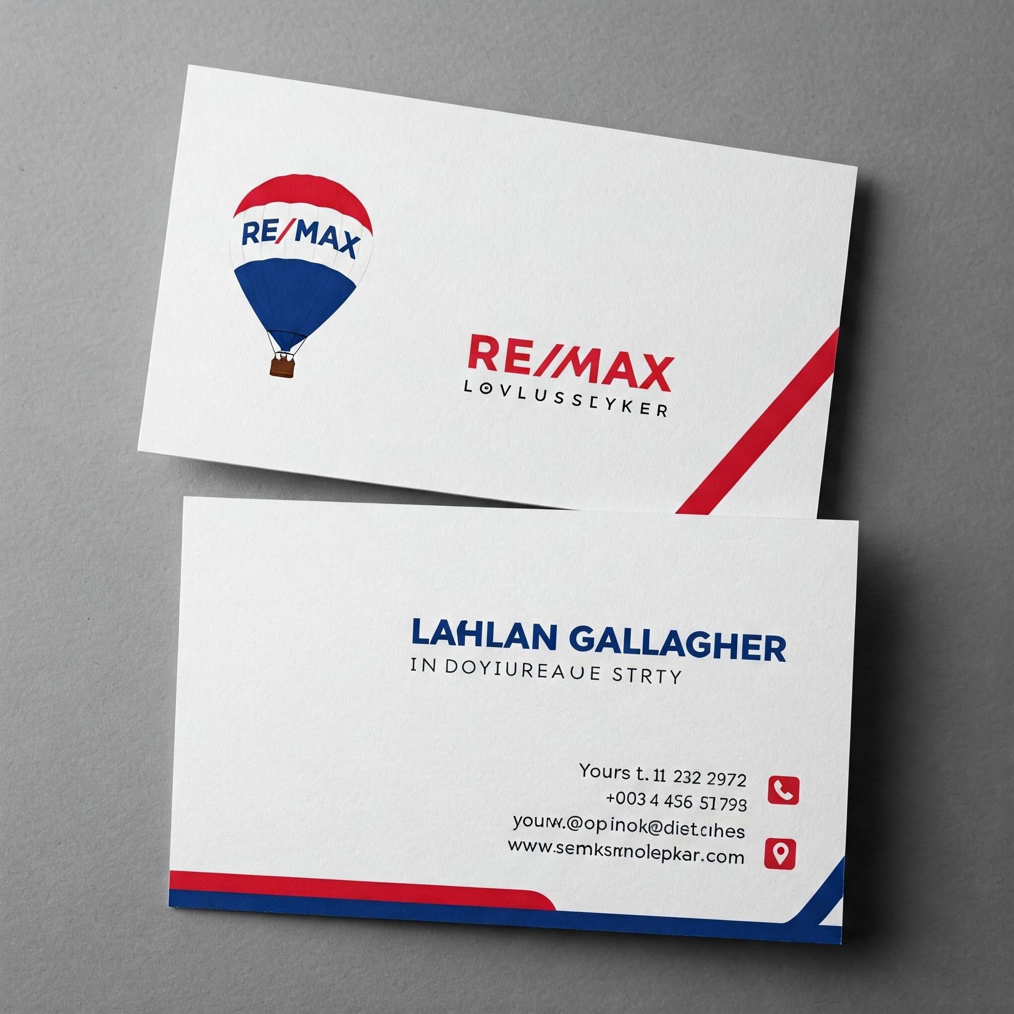RE/MAX Standard Business Cards 5