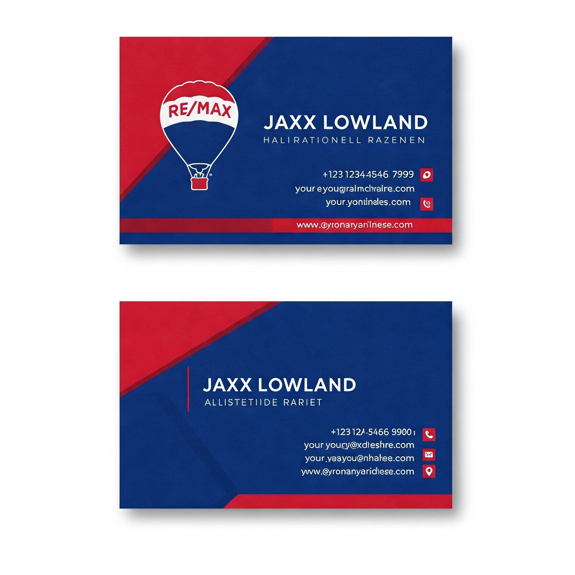 RE/MAX Standard Business Cards 4