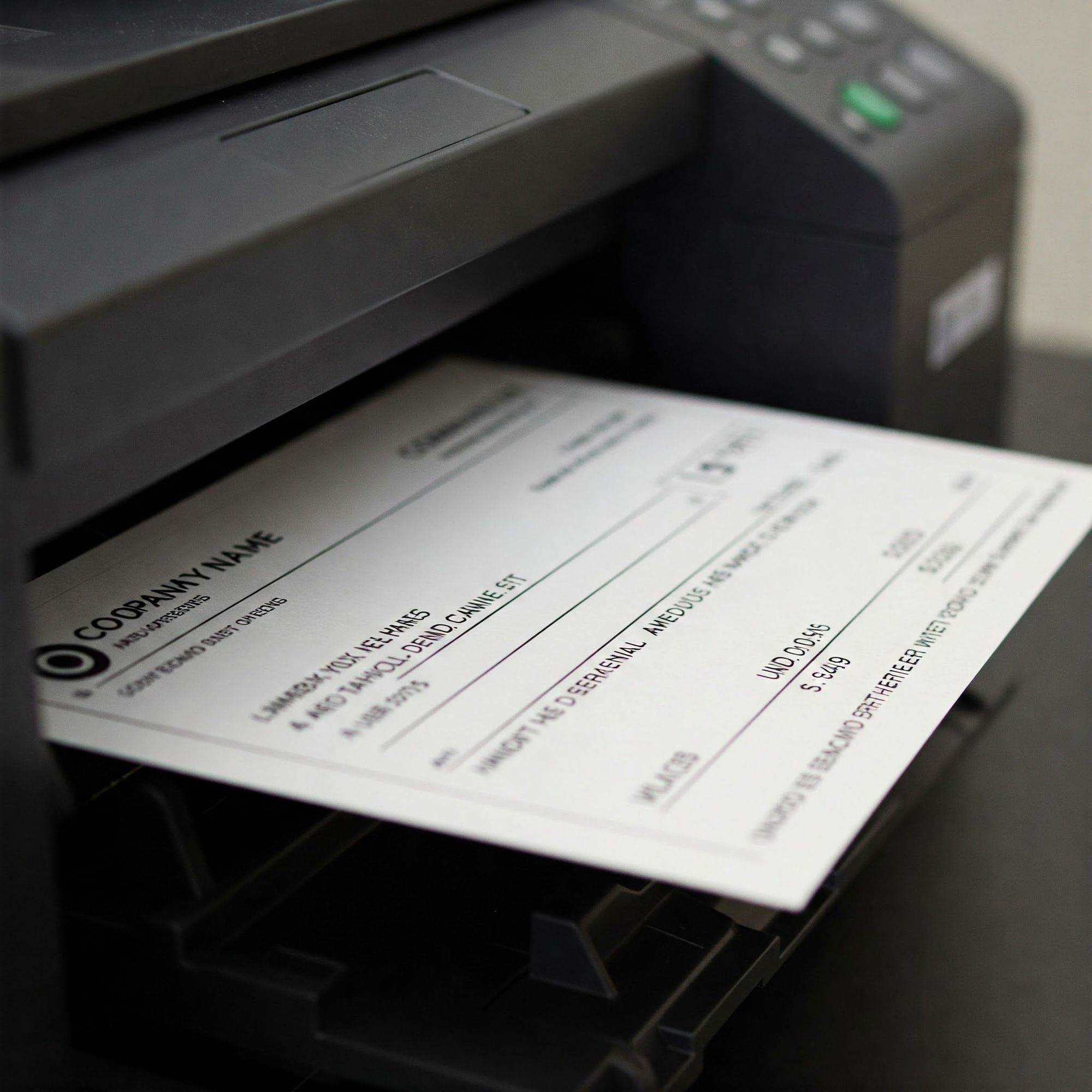 Laser Cheques
