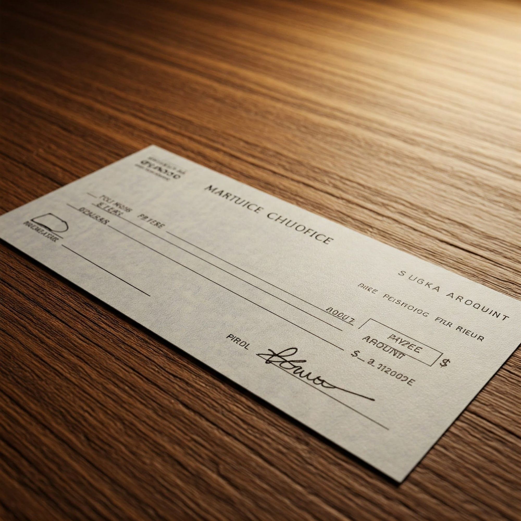 Laser Cheques