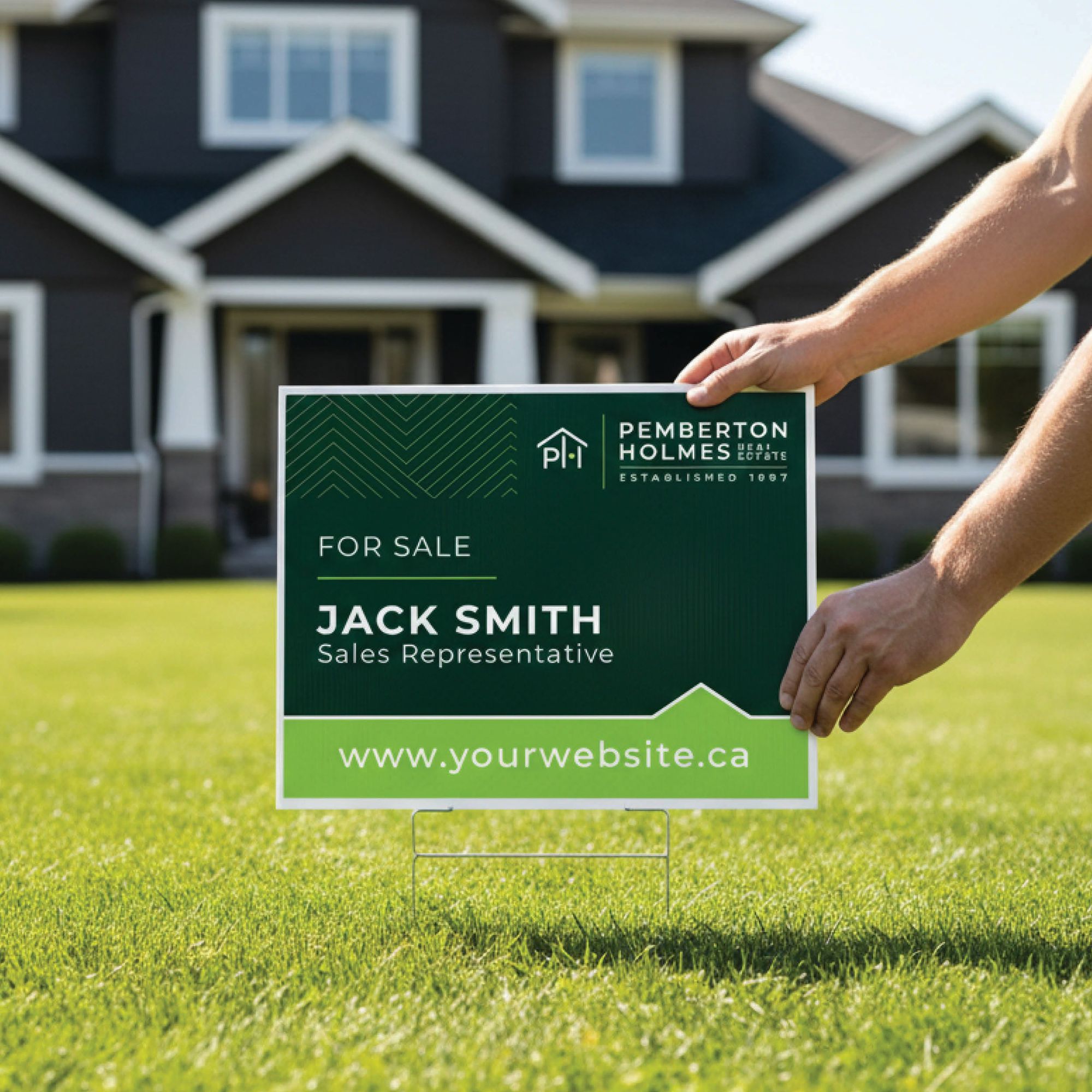 Pemberton Lawn Sign